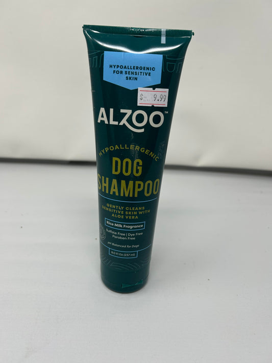 ALZOO Dog Shampoo Hypoallergenic Rice Milk Fragrance - 8.0 fl oz