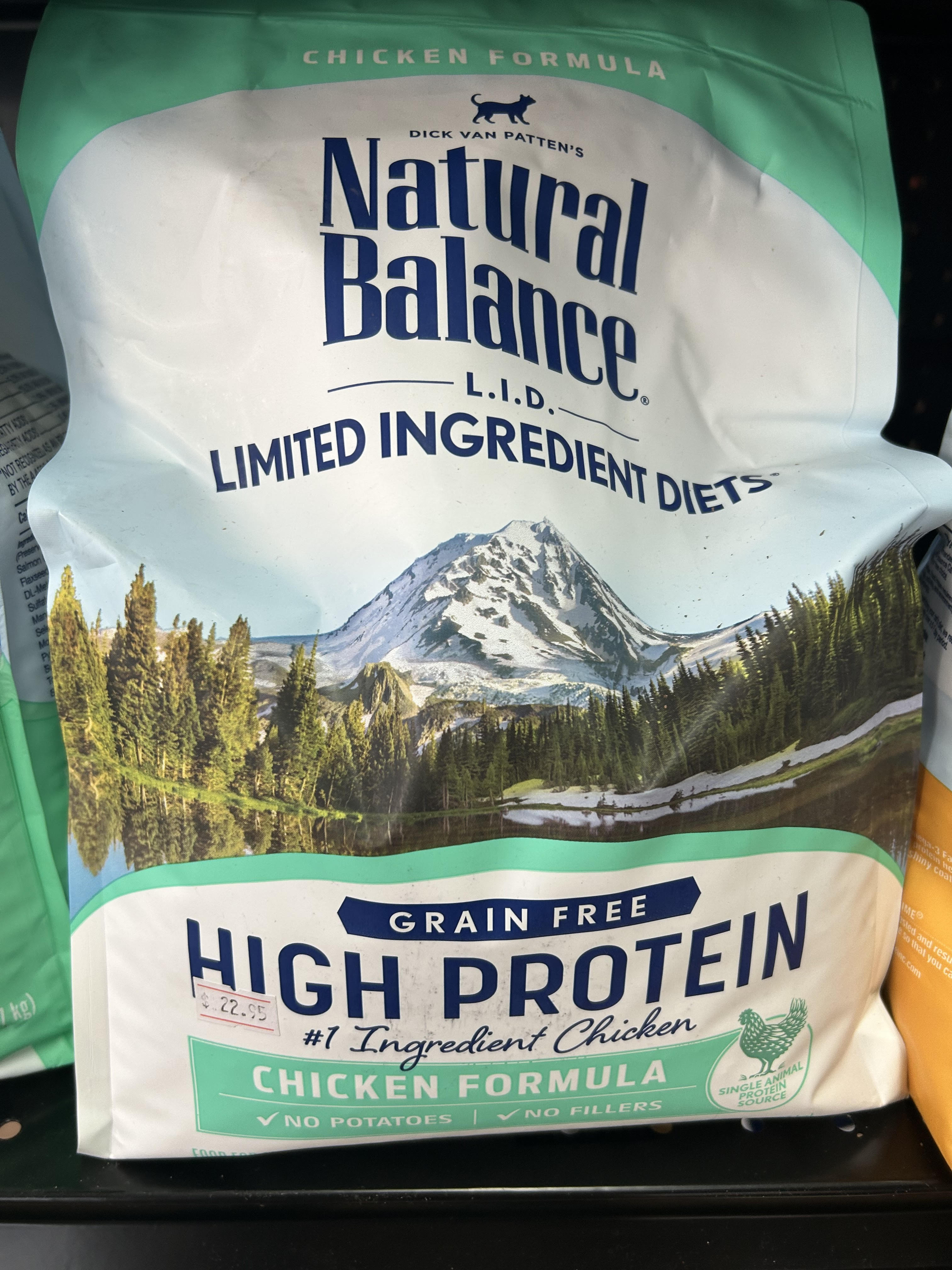 Natural balance clearance lid high protein