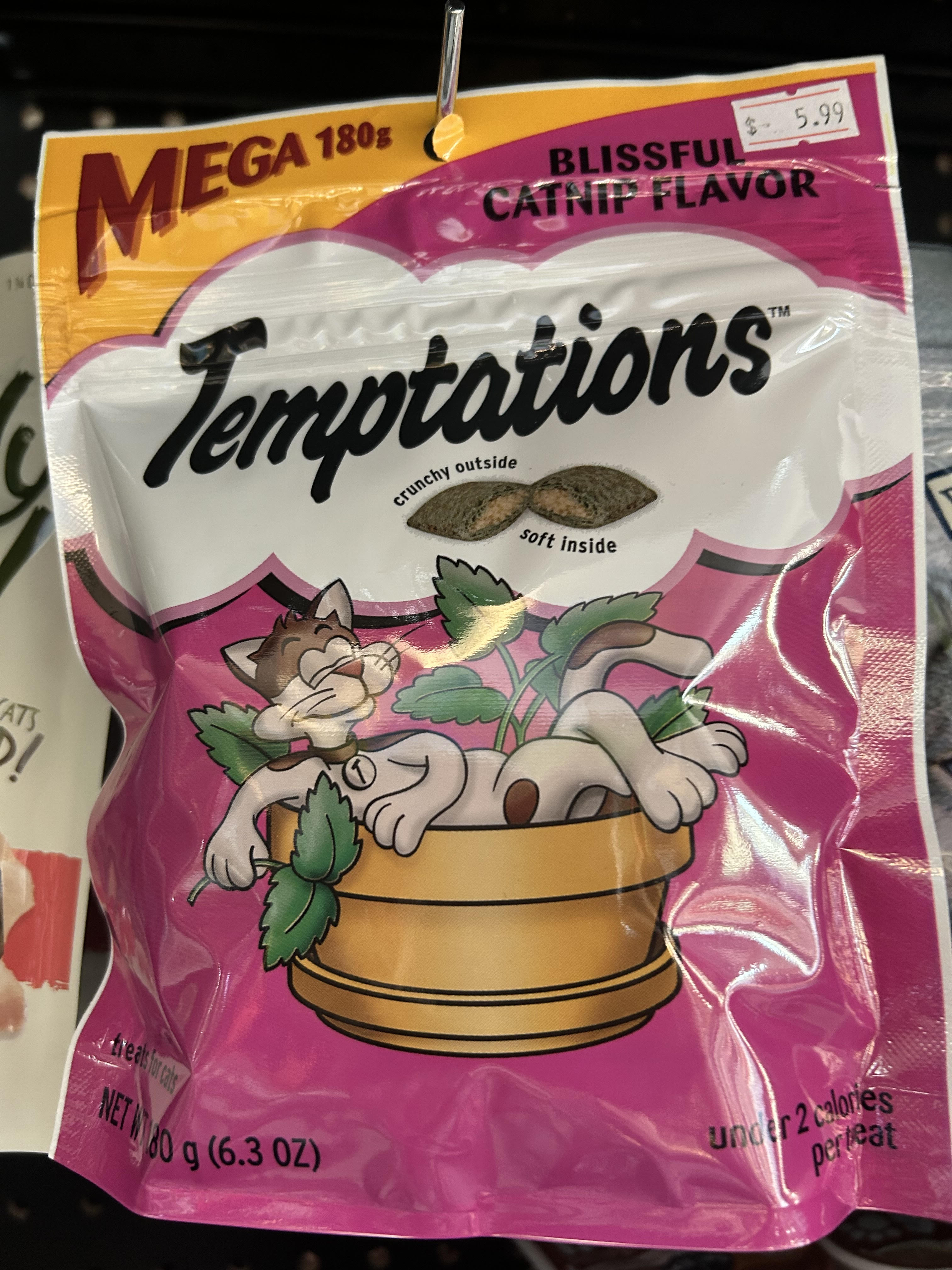 Temptations blissful shop catnip flavor